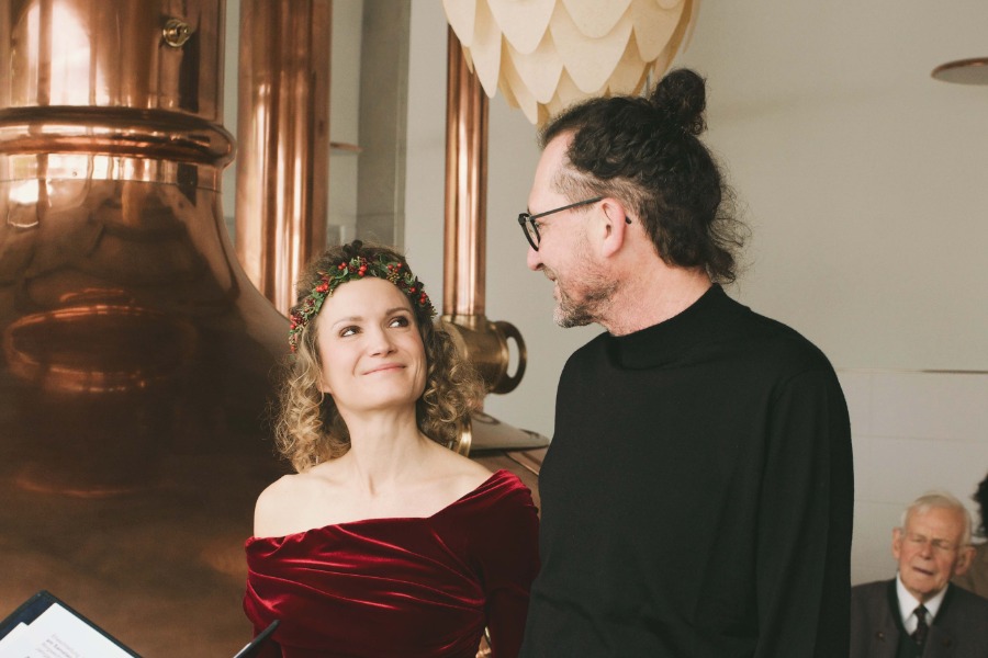 Hochzeits-Paar im Sudhaus Hochzeits-Paar im Sudhaus