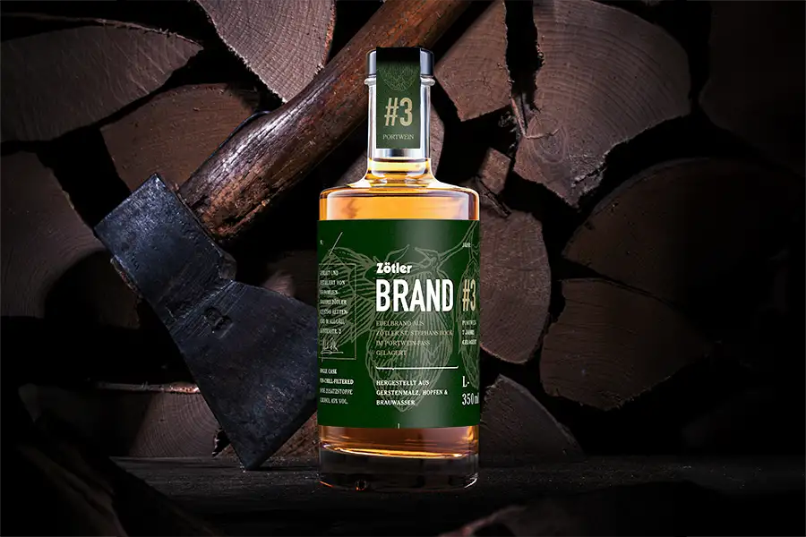 Flasche Zötler Brand #3 Flasche Zötler Brand #3