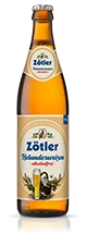Flasche Zötler Holunderweizen alkoholfrei Flasche Zötler Holunderweizen alkoholfrei